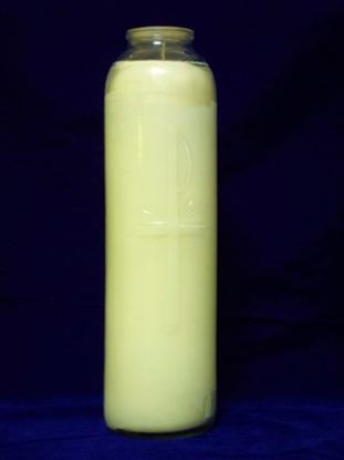 14 Day Beeswax Candle  -  Glass Container