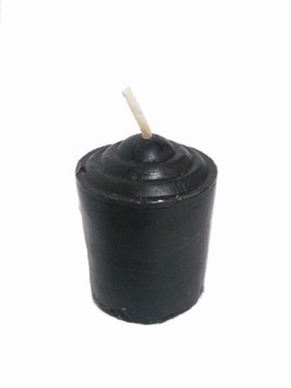 Black Votive Candle